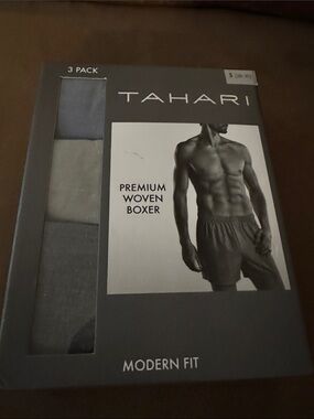Tahari Boxers Mens Small 3 Pack